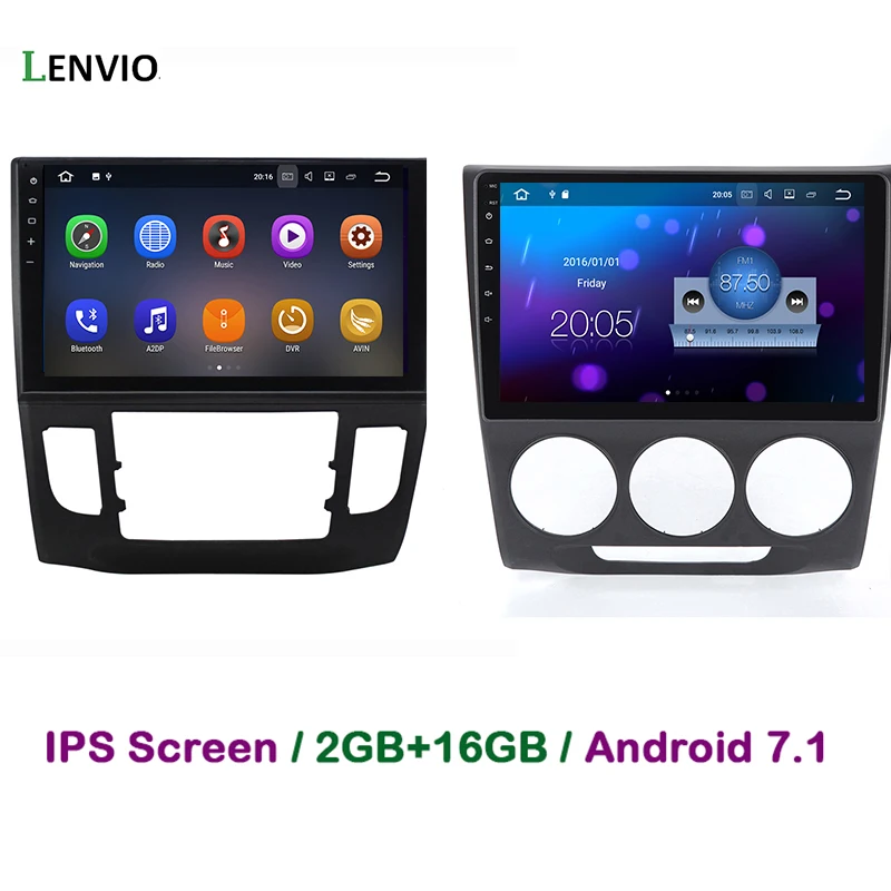 Lenvio 2 Гб RAM четырехъядерный Android 7 1 автомобильный DVD GPS навигационный плеер для Honda