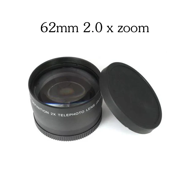 62 мм 2.0X супермакросъемки Широкий формат Fisheye макросъемки для объектива Canon NIKON sony PENTAX DSLR DV 18-200 камера резьба объектива