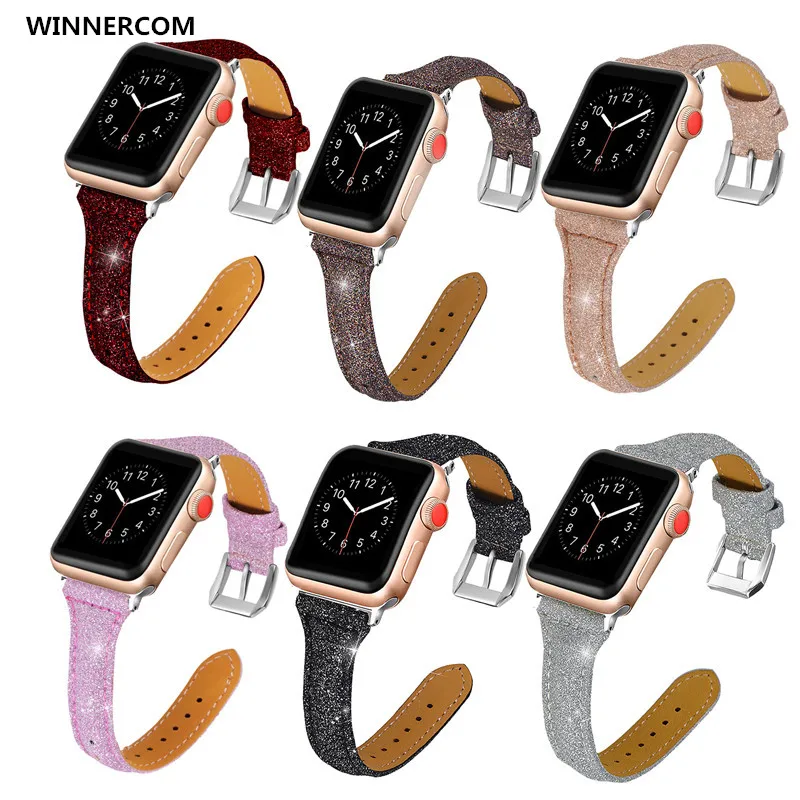 Модный ремешок для часов WINNERCOM PU Apple Watch Series 3/Apple 4 умные аксессуары 38 мм/42 мм/40 мм/44