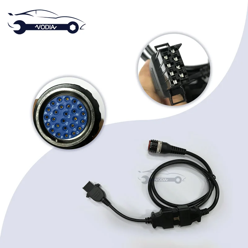 

8-контактный диагностический кабель OBD2 для грузовика для Vocom 88890306 vocom 88890304, соединительный кабель для грузовика, адаптер для диагностики автомобиля OBD2