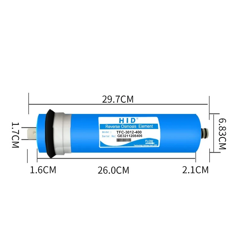 400gpd кухонный фильтр для очистки воды обратного осмоса мембраны HID TFC-3012-400G мембраны фильтры для воды картриджи ro система фильтра Memb