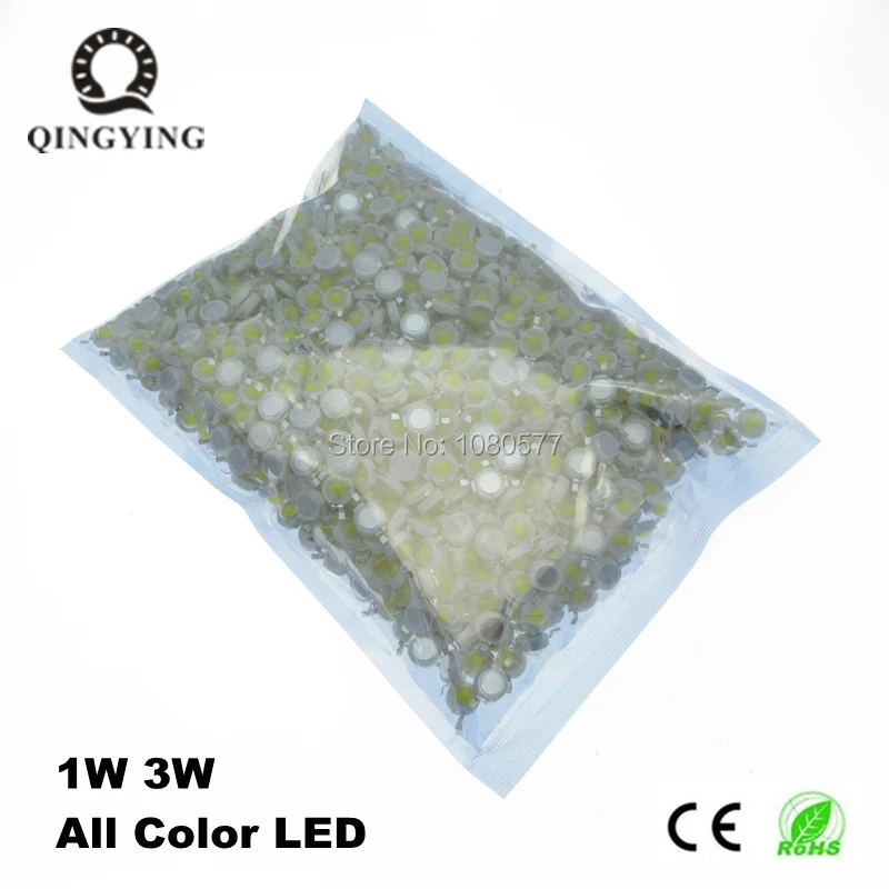 Светодиодный светильник Epistar COB высокой мощности 1 Вт 3 500 шт.|3w high power led|light beadshigh led