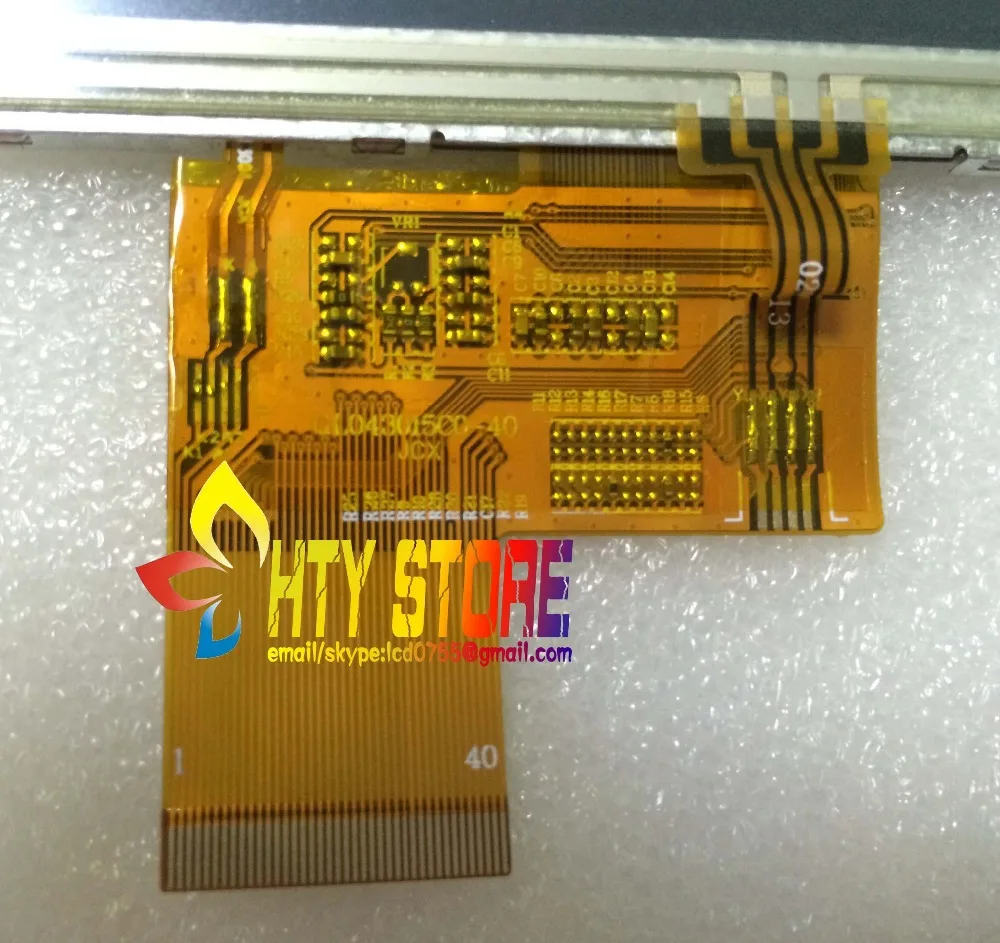 

Original 4.3inch LCD screen with touch screen for HSD04319W1 ATOM free shipping