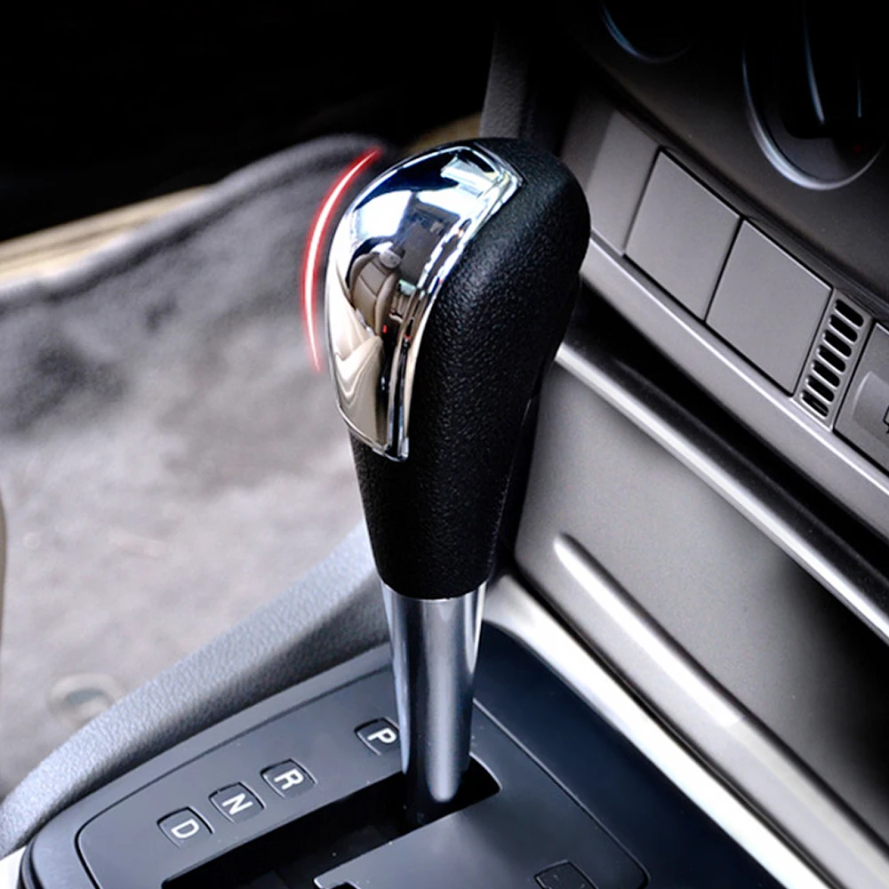 Ручка переключения передач в салоне автомобиля декоративный чехол отделка