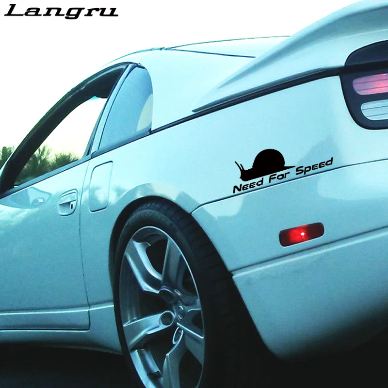 Langru горячая Распродажа автомобильные стильные наклейки Dub забавные улитки нужны