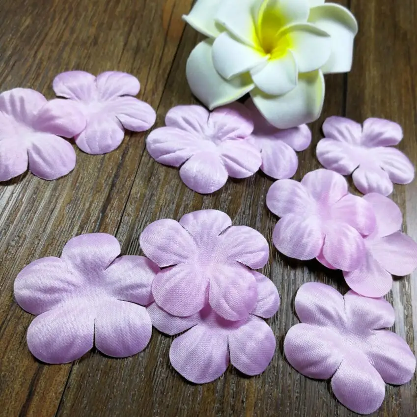 200 шт./лот 2 см/3 см лидер продаж белый/фиолетовый/красный цветок лепестки ручной