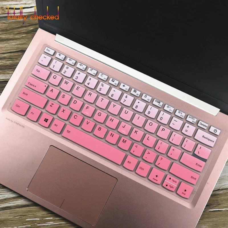 fadepink Защитная крышка для клавиатуры lenovo Ideapad C340 14 дюймов C340-14API c340-14iwl C340 C 340 14API 14IWL - Цвет: fadepink