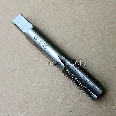 Параллельный Британский Трубопроводный кран G 1/8 дюйма 28 HSS BSP|pipe tap|bsp taphss tap |