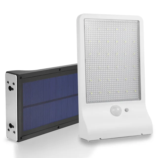 

Новинка 450LM 36 LED Солнечная энергия уличный свет PIR датчик движения лампы садовая безопасность лампа уличные водонепроницаемые настенные све...