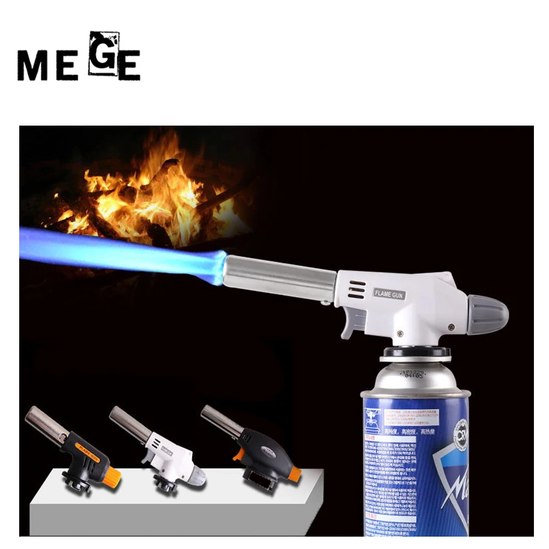 MEGE 920 металлическая горелка для барбекю Бутановая переносная газовая Сварочная