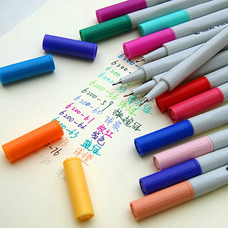 STA Fineliner книги по искусству маркер 0 4 мм 18/26 цвет Ultra Fine Tip микрон лайнер маркеры на