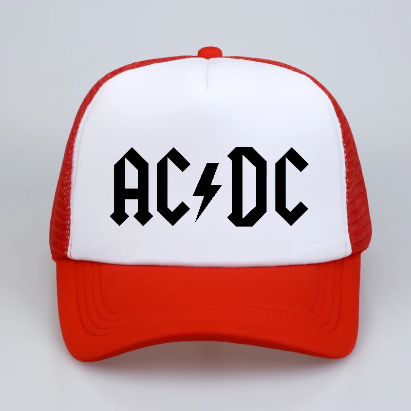 Мужские и женские крутые бейсболки группа acdc Rock Fans cap AC/DC Rock шапочки-повязки AC DC хэви-метал, рок музыка вентиляторы шапка - Цвет: Коричневый