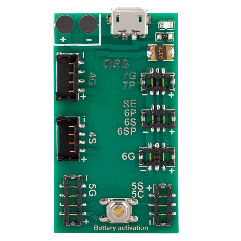 1 шт. пластина для активации аккумулятора телефона зарядный Usb кабель Jig iPhone