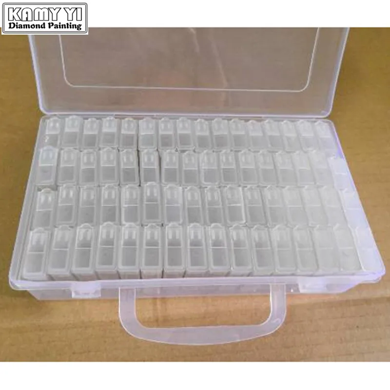 

New Diamond embroidery diamond painting tool! Daimond transparent plastic storage box, jewelry Drill Storage Box Gift HYY