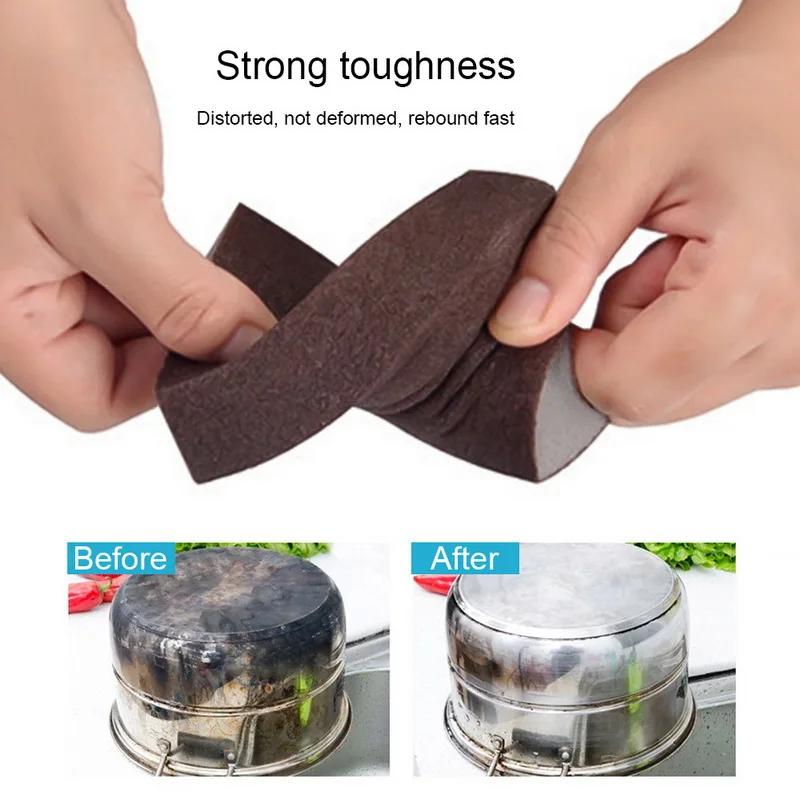 Hoomall 1 шт. волшебная губка Чистящая Щетка миска для мытья посуды