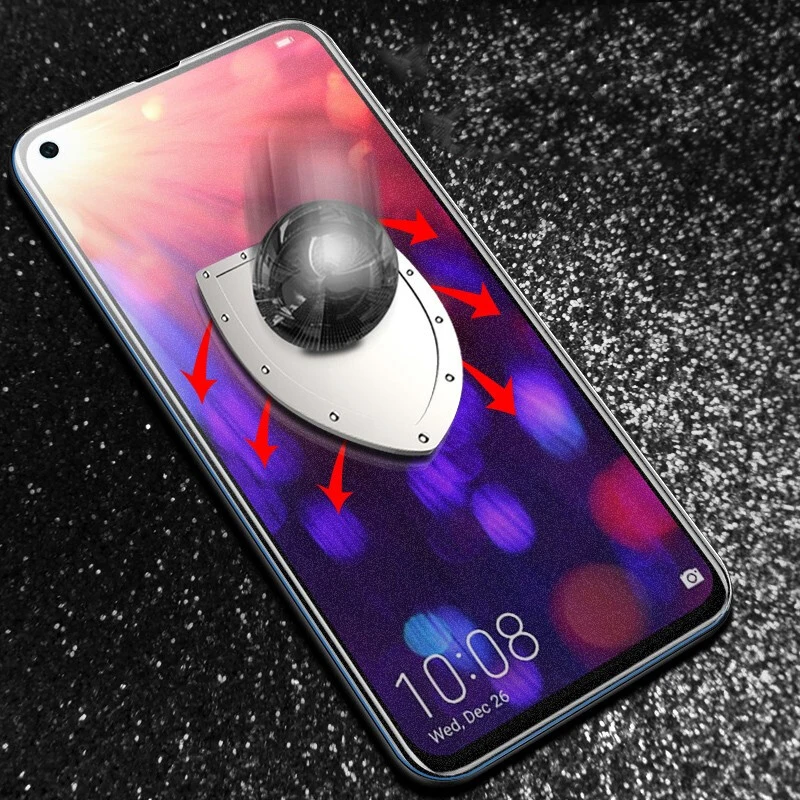 Закаленное стекло с защитой от отпечатков пальцев для Honor 20 Pro матовая защитная