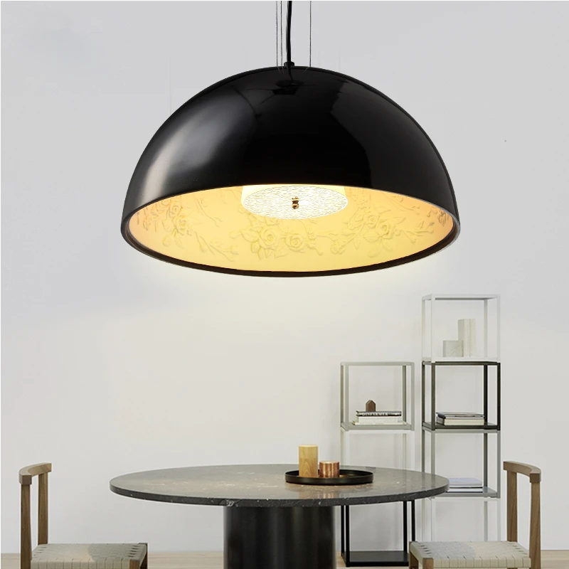 

Modern living room chandelier restaurant suspended lighting barocco style Resin hanging lights Nordic fixtures LED Pendant lamps