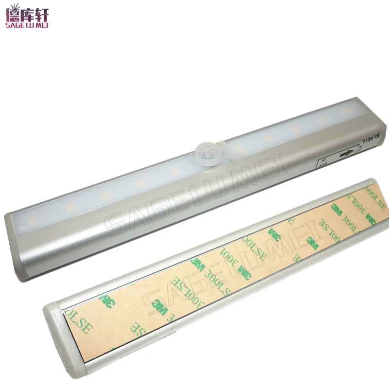 Светодиодный светильник для шкафа ИК инфракрасный детектор движения сенсор шкаф