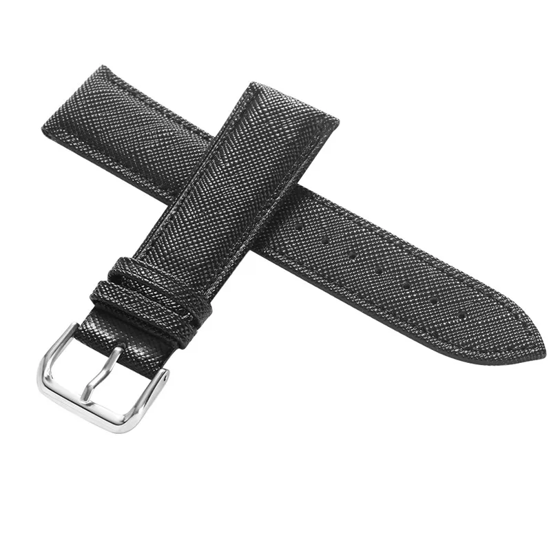 Ремешок сменный из кожи для наручных часов классический водонепроницаемый