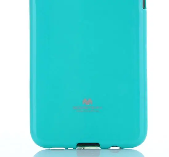 Натуральная MERCURY Goospery Красочный мягкий Желейный чехол КРЫШКА ДЛЯ samsung Galaxy A8 A8 плюс A7 A8 S7 S8 S9 S10 плюс - Цвет: Mint blue