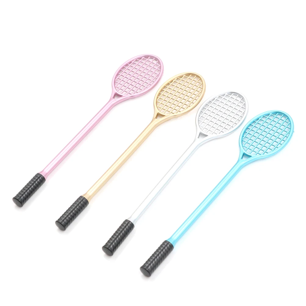 

19.5cm mini PVC Badminton racket for kids DIY fluffy slime form crystal soil kit clear slime Floam putty cream keyboard