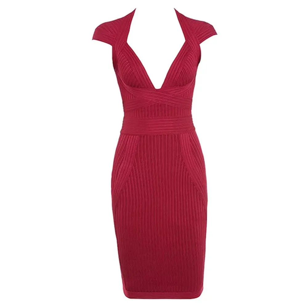 Бандажное облегающее платье миди женские летние 2019 белые платья для ночного
