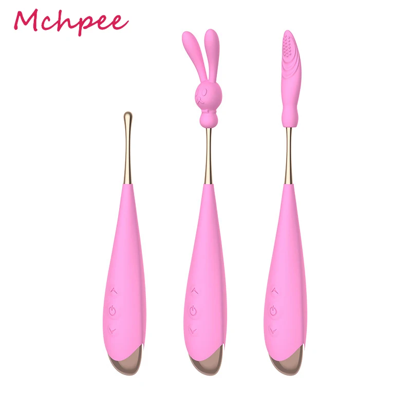 Mchpee Женский G spot Стимуляция клитора соска Teasing Вибратор для взрослых секс игрушки