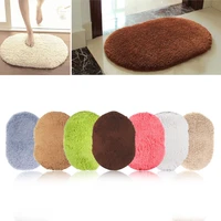 free shipping 40x60cm top sale bathroom carpet bath mat super magic slip resistant pad room oval carpet floor mats