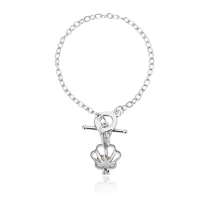 HENGSHENG 12PCS Bracelet Sets Pearl Oyster Fitting with 1 PC Real Oval in Pendant | Украшения и аксессуары