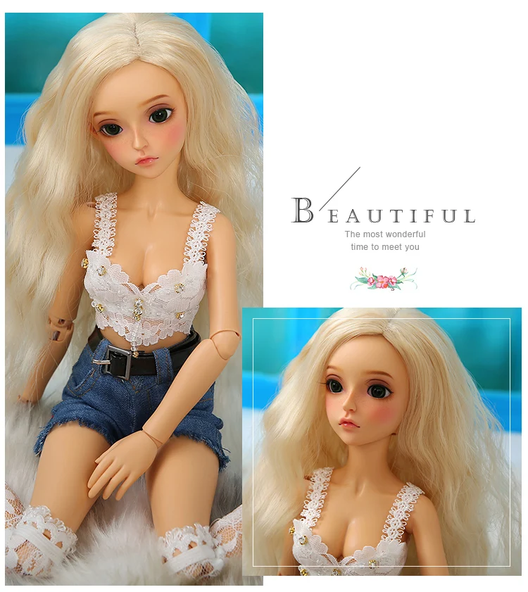 Fairyland Minifee Cygne 1/4 MSD BJD кукла девушка тело с купальником Игрушки для девочек подарок