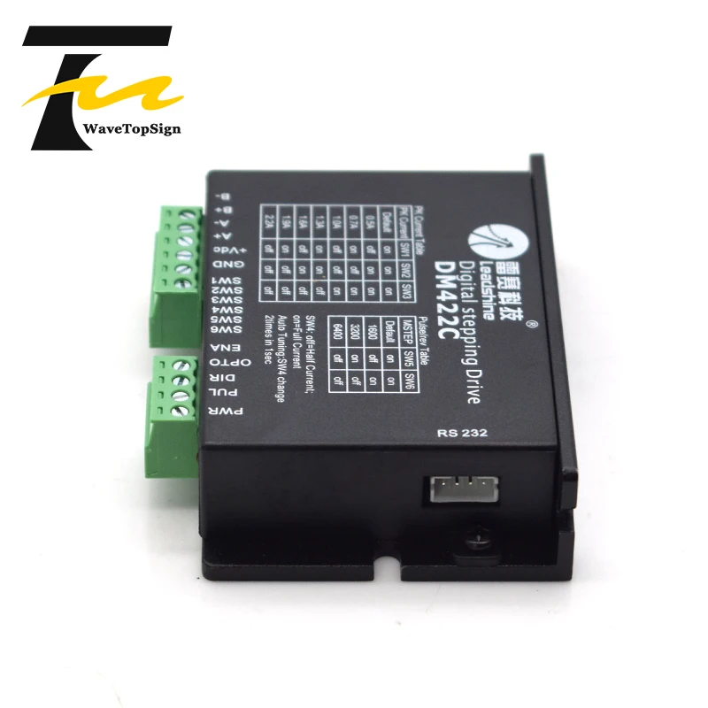 Драйвер двухфазного шагового двигателя Leadshine DM422C DM432C входное напряжение 18 36 В
