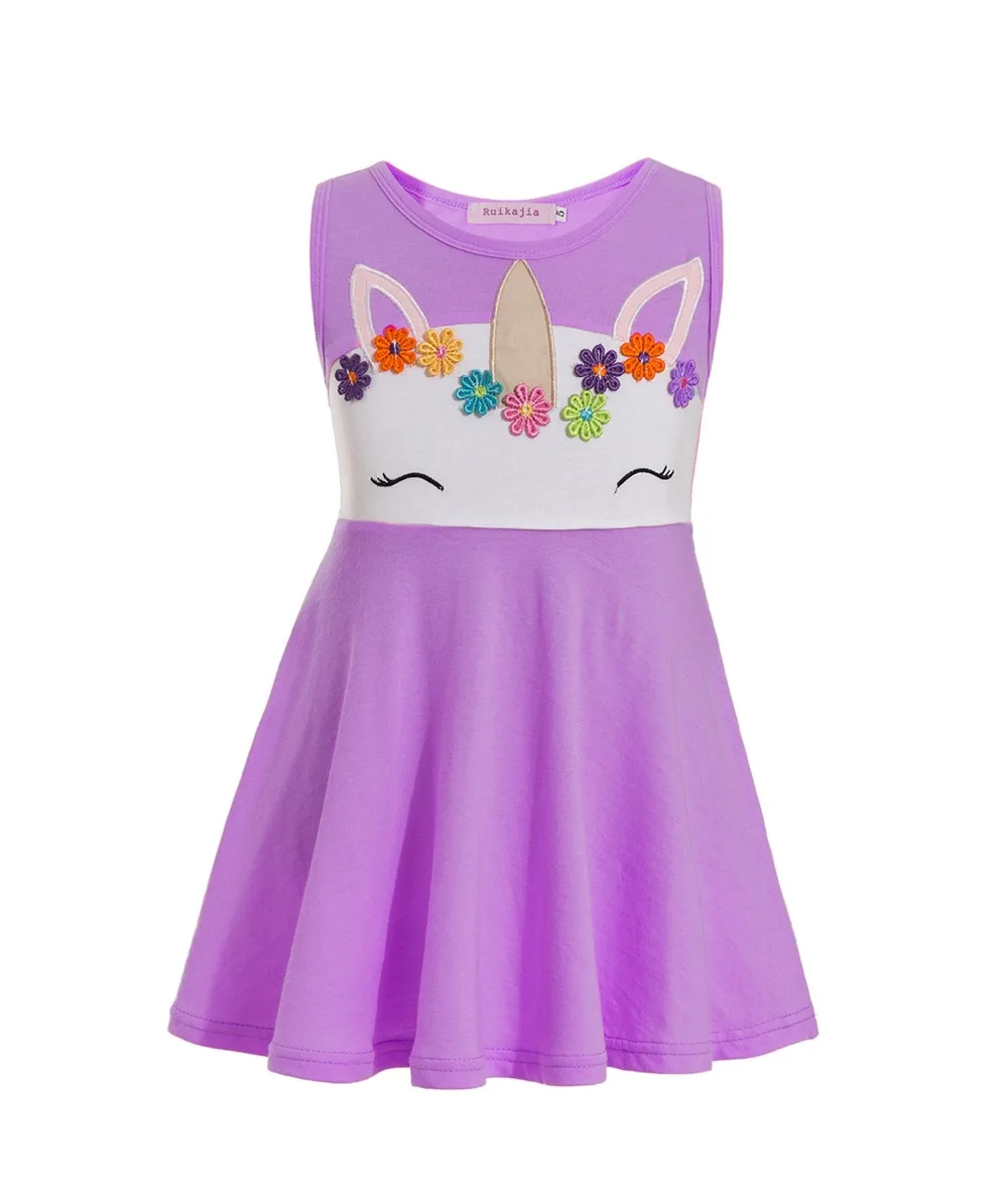 Нарядное платье-пачка для маленьких девочек повязка на голову с единорогом