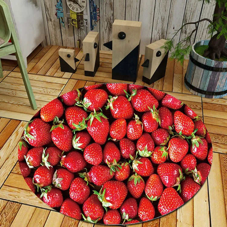 Круглый ковер для влюбленных с 3d рисунком диаметр 60/80/100/120/140/160/180/200 см детский