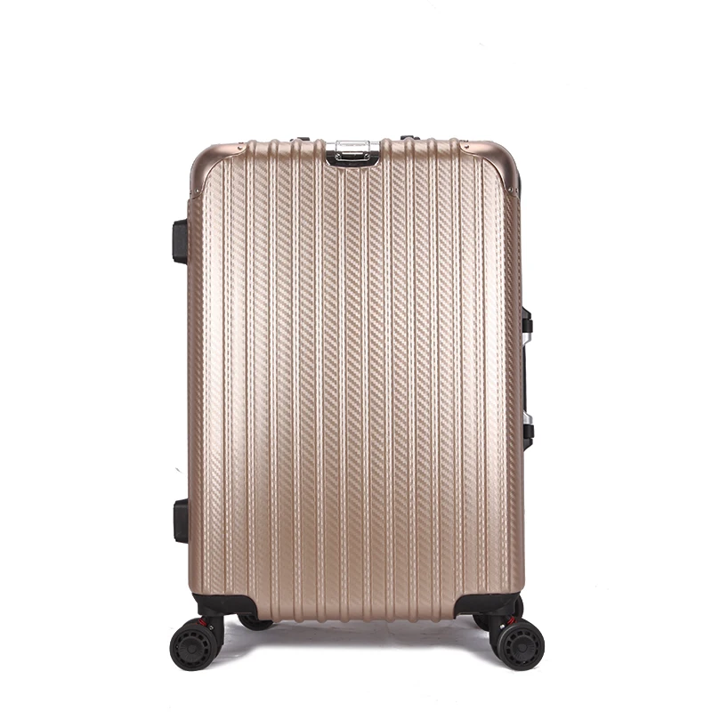 2018 Новый универсальный чемодан на колесиках ПК алюминиевая рама троллейбус