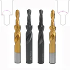 Двухступенчатое сверло с прямым хвостовиком 90 180 градусов, двухступенчатое сверло с прямым хвостовиком, коническое сверло, двухступенчатое сверло M3M4M5M6M8M10