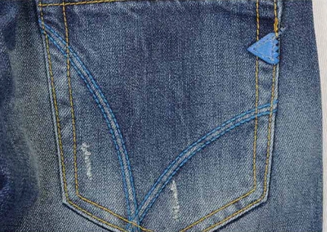 2015 New Straight Men Classic Casual Jeans Blue Color Famous Brand 100% Cotton Men's Fashion Luxury Size 30-42 | Мужская одежда