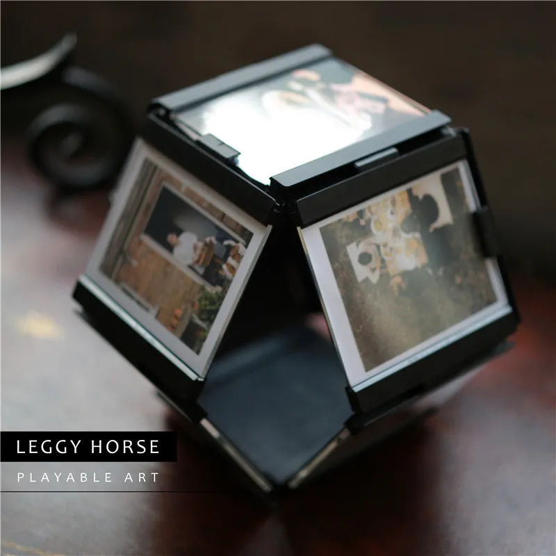 3D DIY прозрачный настенный коллаж фоторамка для рабочего стола фоторамки набор