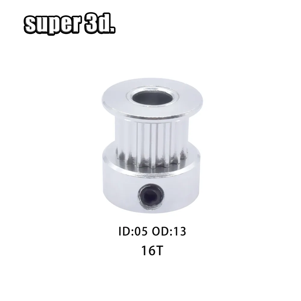 2GT/GT2 Timing Pulley16/20/30/40/60 teeth Bore 5/6.35/8mm Synchronous Wheels Gear Width 6mm 3D Printer Reprap CNC Parts | Компьютеры и