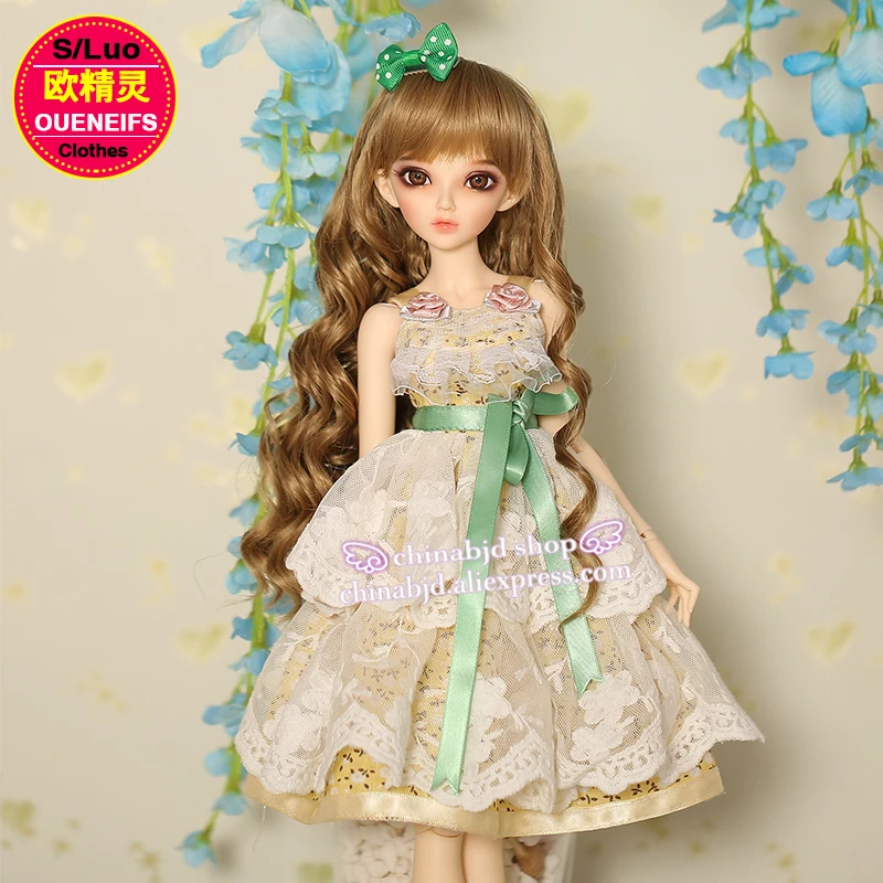 Одежда для шарнирной куклы 1/4 юбка с цветочным принтом SD тела Minifee Fairyland