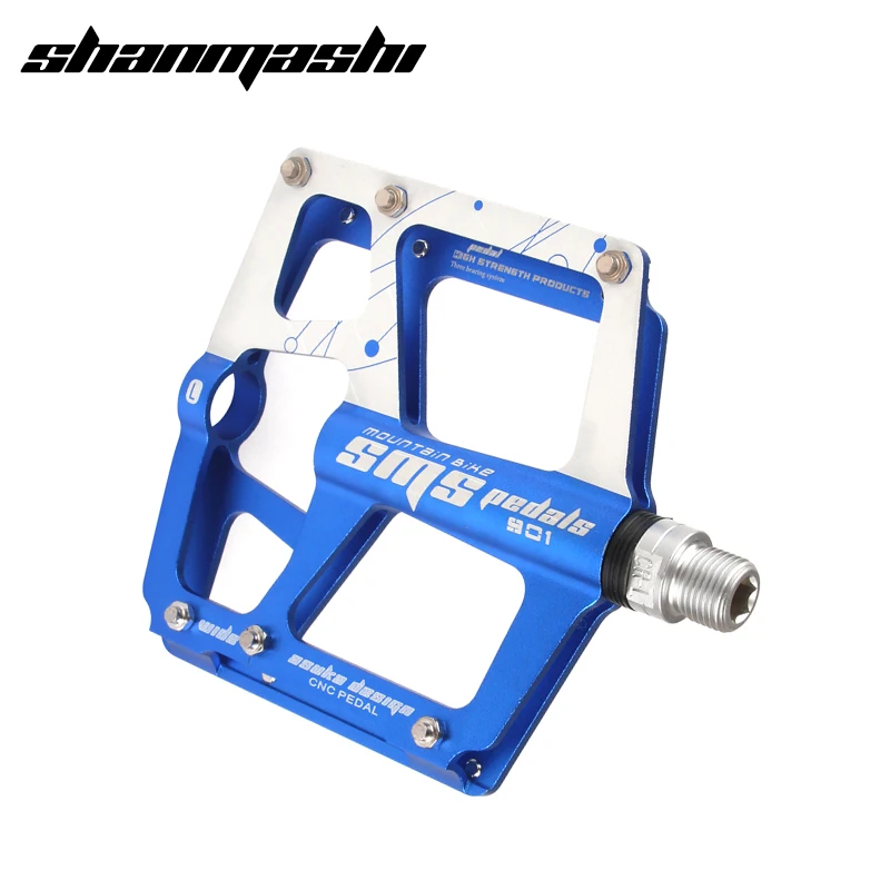 Супер широкие ультралегкие педали для горного велосипеда SMS велосипедные из