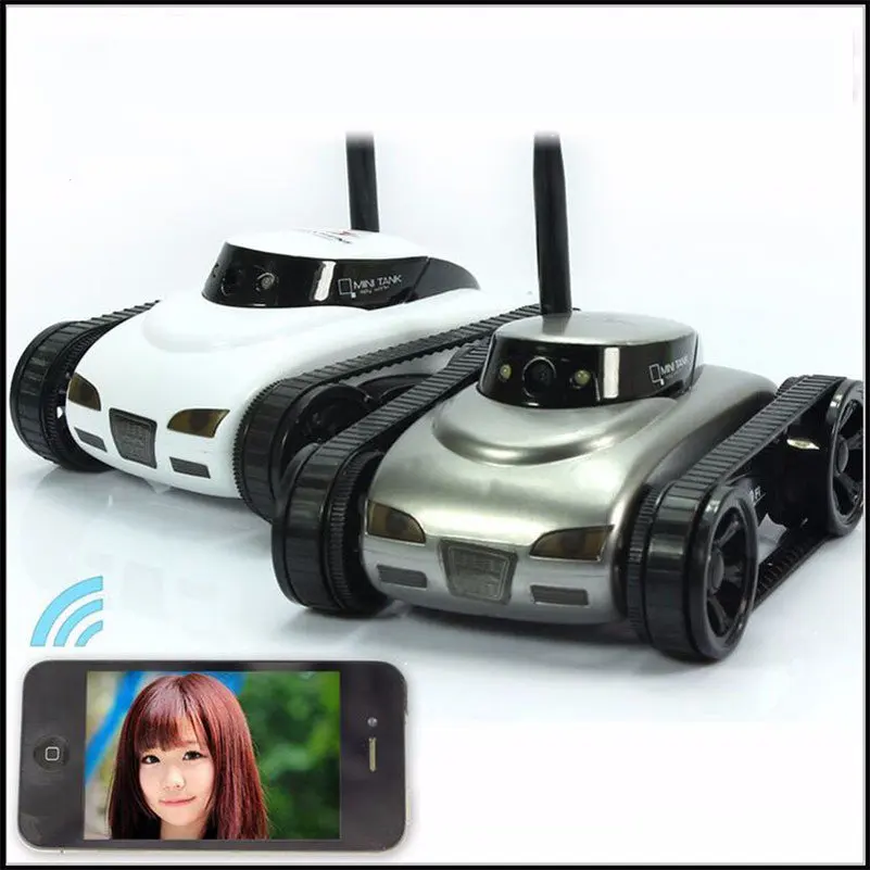 Для детей и взрослых Wi Fi мини цистерны ISpy с видео 0.3MP Камера 777 270 пульт