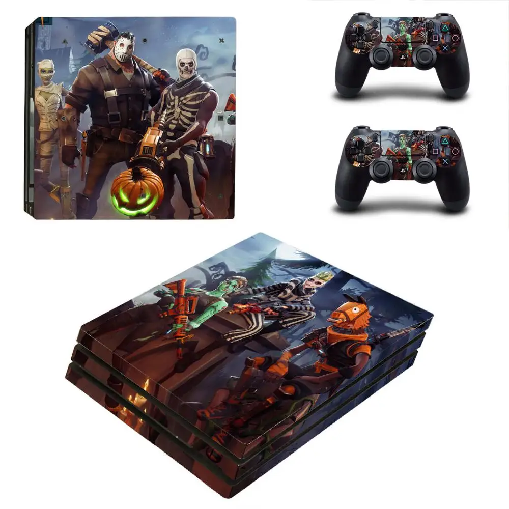 PS4 Pro наклейка на кожу виниловая для sony Playstation 4 консоль и 2 контроллера PS4 Pro наклейка на кожу