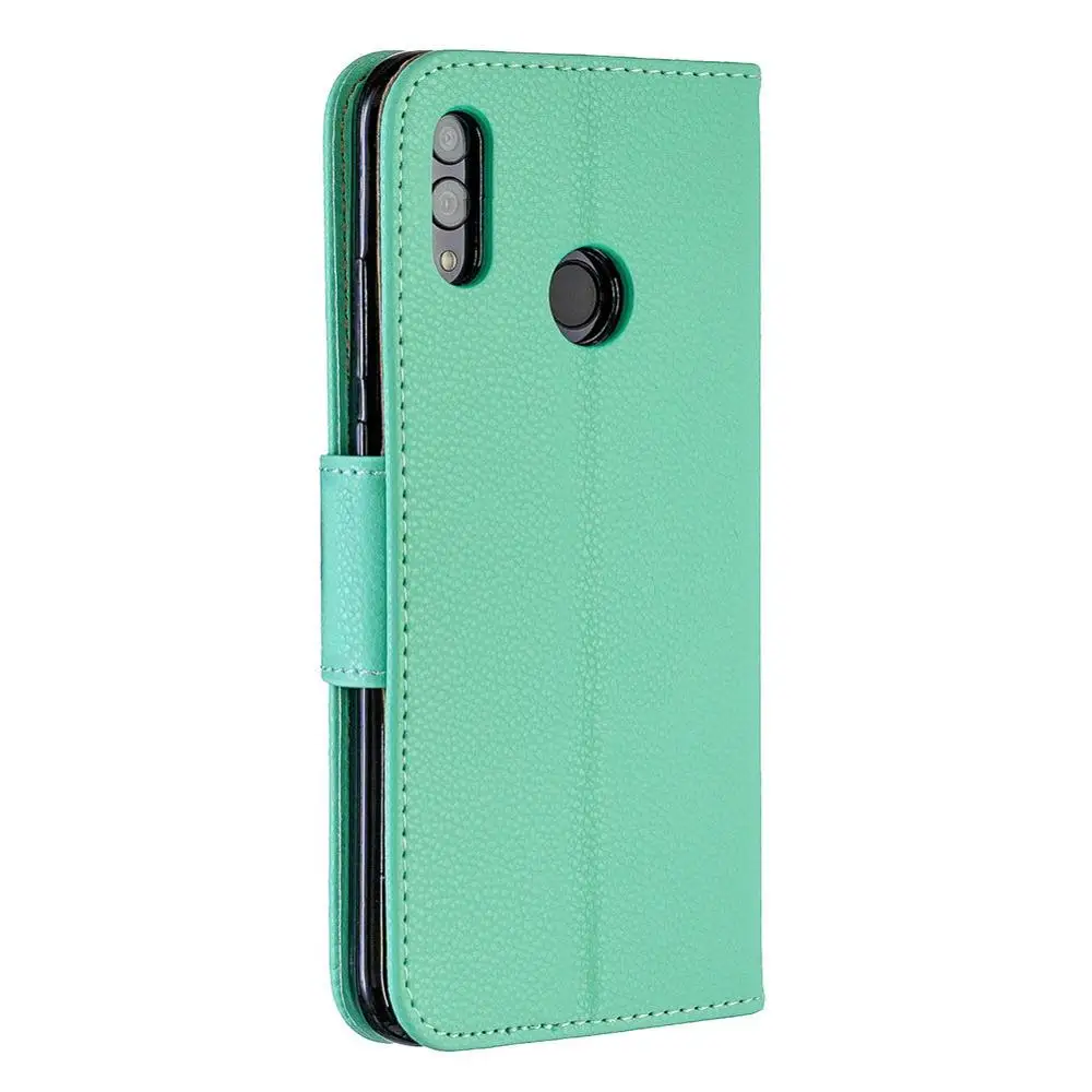 Кожаный чехол чехлы для huawei P Smart Plus 2019 роскошный кошелек Honor 10 lite светильник флип