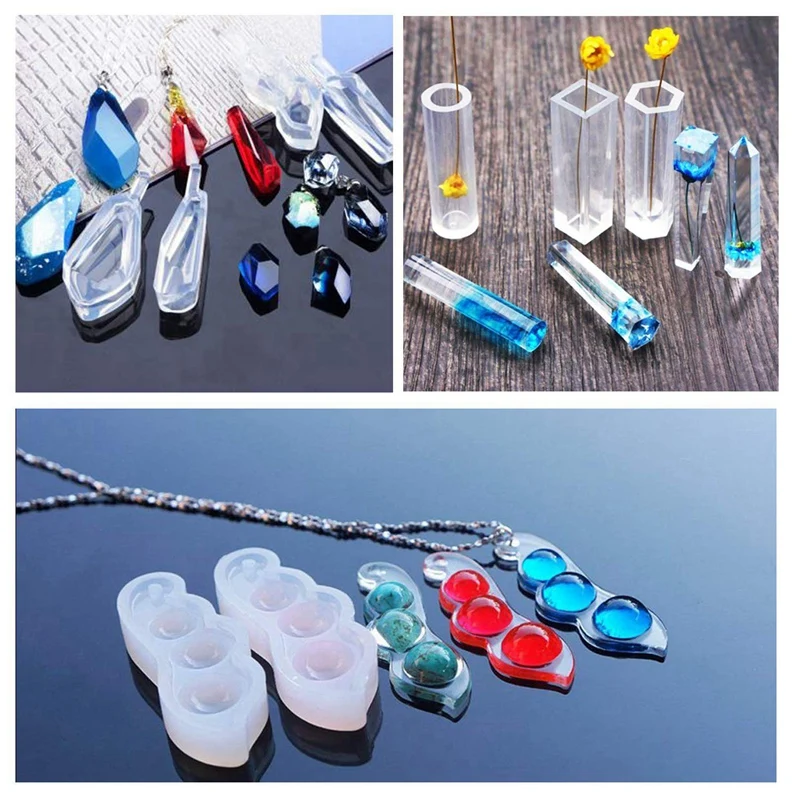 Наборы силиконовой смолы Ассорти Стиль 25 шт ювелирные изделия литье формы