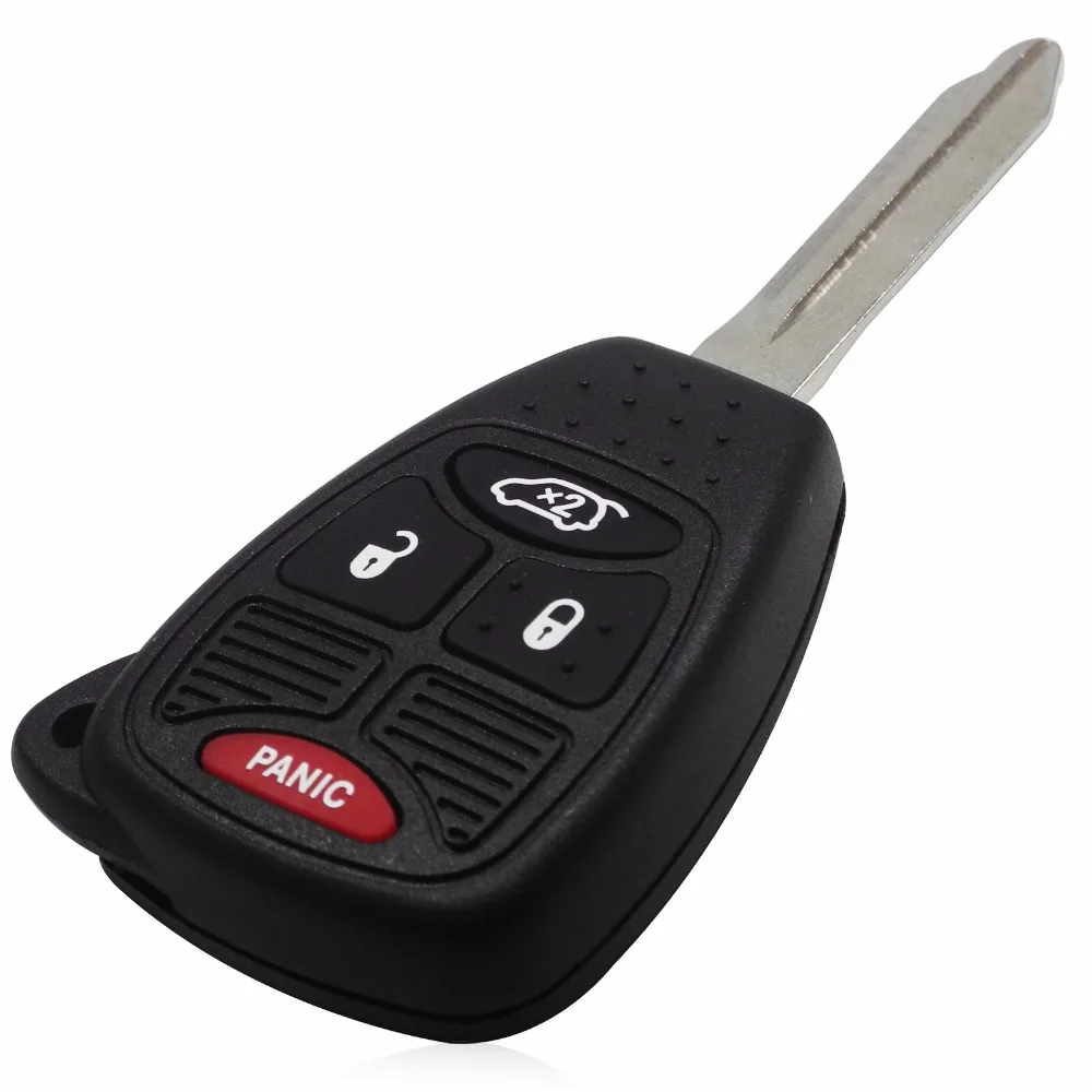 Jingyuqin 10 шт. 4BTN чехол для ключей с дистанционным управлением Jeep Chrysler Liberty Sebring Aspen 300