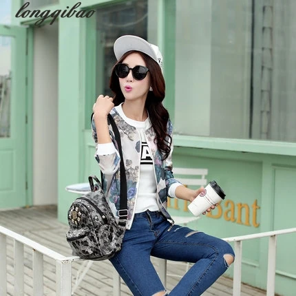 Весна и осень 2017 новинка модный короткий принт тонкий женский coatTB7041|spring and autumn|new