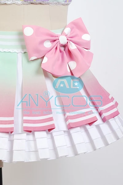 LoveLive Косплэй костюм Болельщицы Kotori Minami Юбка и топ с рисунком из аниме Хэллоуин