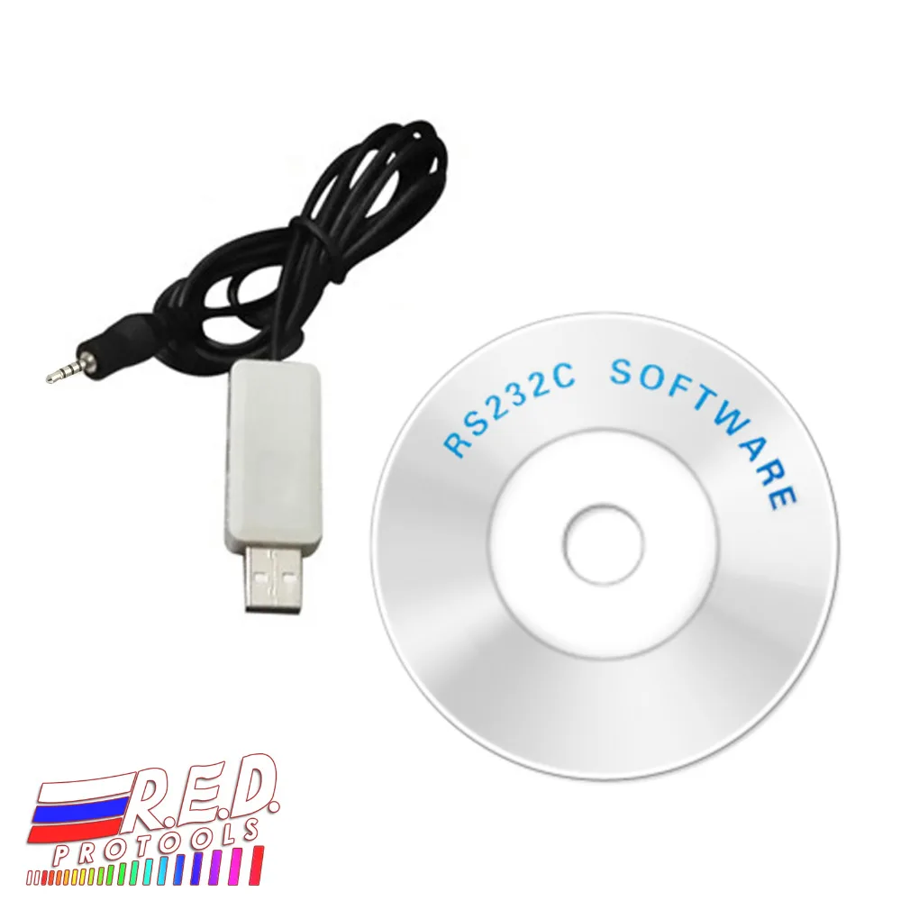 

USB Cable with 2.5mm Diameter Jack and RS232 CD Software
