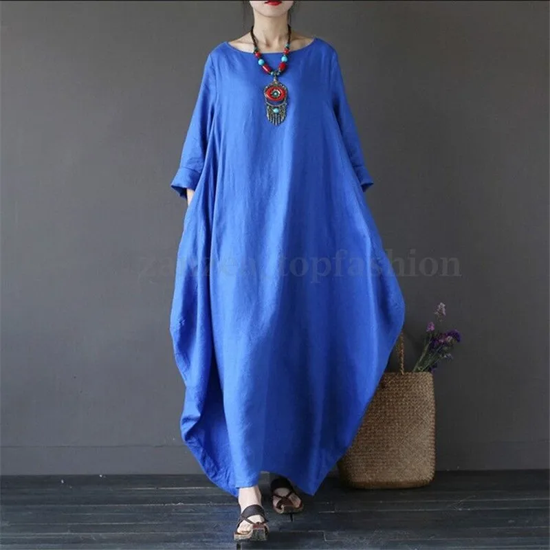 Vestidos De Festa Women Dress Vetement Femme Harajuku Long Summer Style Casual Vintage Plus Size Bohemian Clothing | Женская одежда