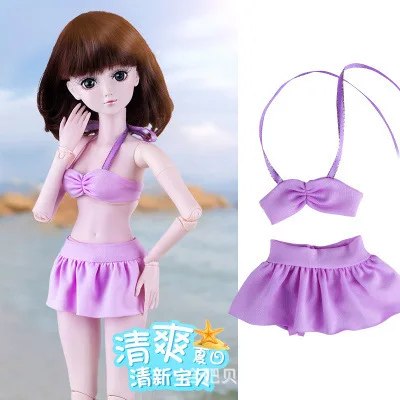 14 Одежда для кукол ручной работы для Bjd 1/3 куклы нижнее белье бикини купальник для девочек куклы аксессуары для кукол игрушки - Цвет: 14